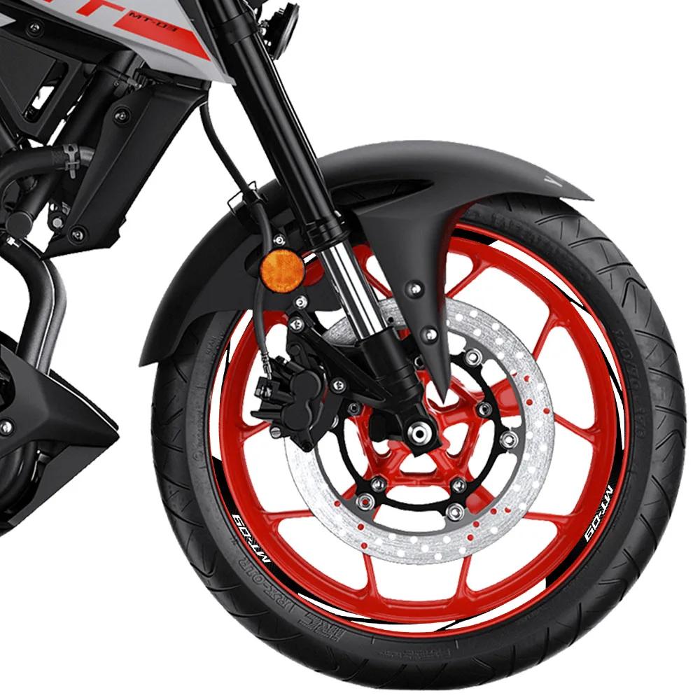 Autocollant réfléchissant pour roue de moto MT-09 MT09 MT 09, bande à rayures pour jante de course, 