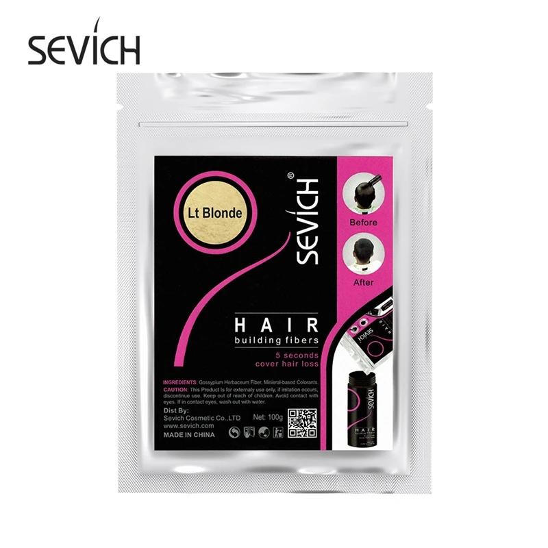 Sevich 500g fibre de renforcement des cheveux 10 couleurs kératine poudres Fibers fibre de repousse 
