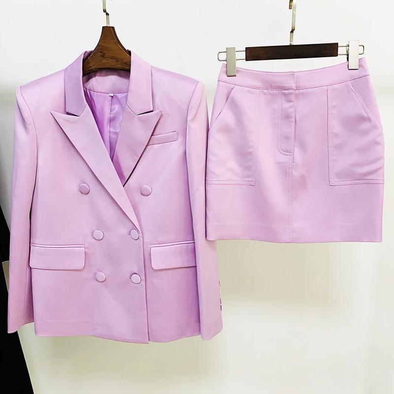 HIGH STREET Nouveauté 2026 Collection Printemps/Été Ensemble de costume de créateur pour femme, Blaz