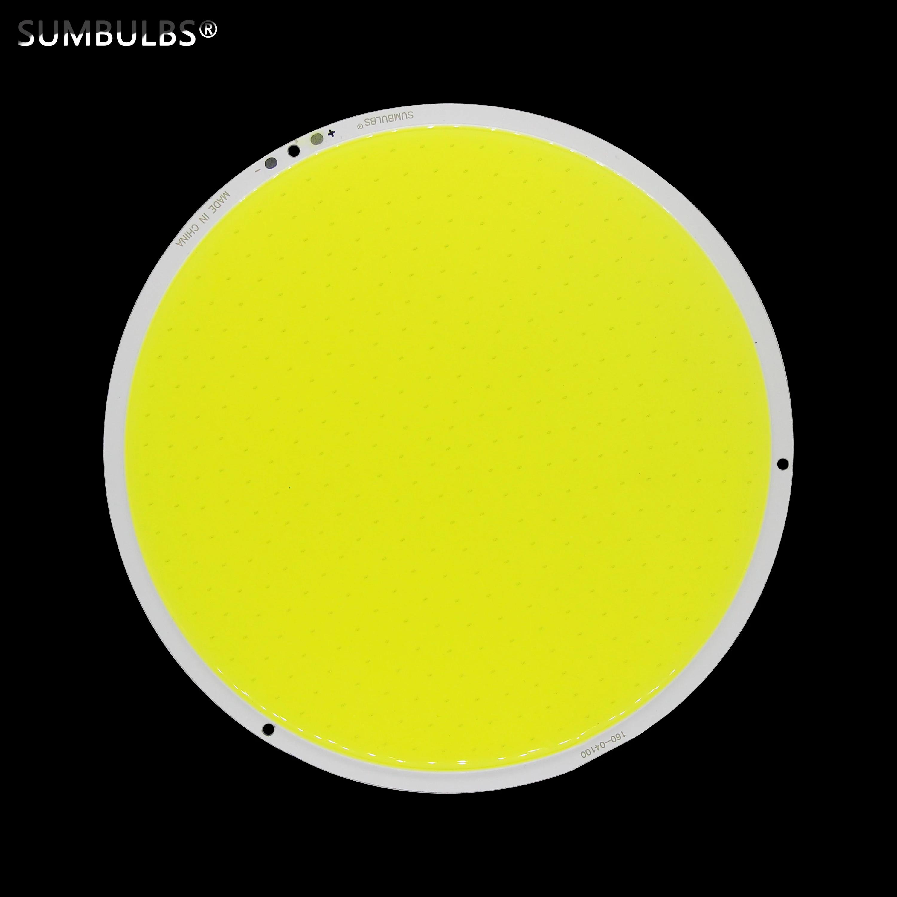 SUMBcorde BS-Puce de lampe blanche froide chaude à haute luminosité, grand soleil, 160mm, rond, gran
