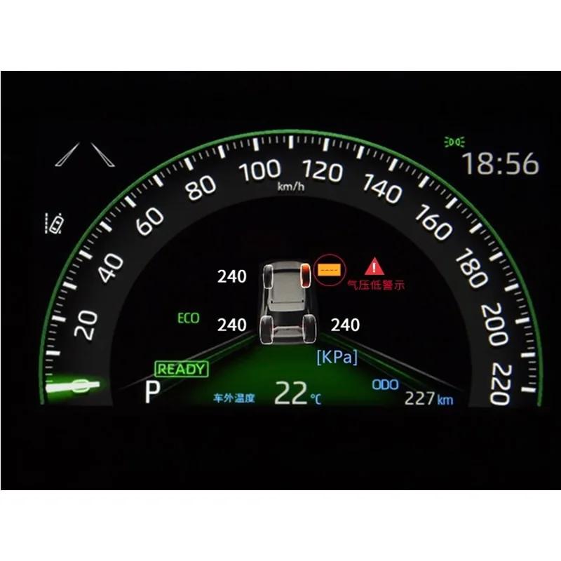 Système de surveillance TPMS de la pression des pneus, écran numérique LCD pour tableau de bord, ala