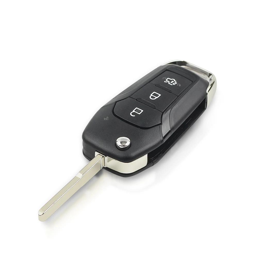 Dandkey pour Ford clé voiture clé à distance pour Ford F150 Ranger 2015 - 2018 Escort Fusion 2013-20
