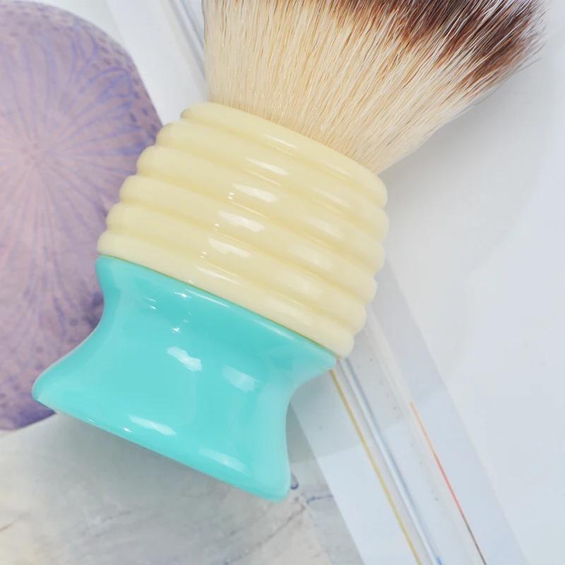 YAQI Bali 24mm brosse de rasage pour hommes en cheveux synthétiques avec noeud