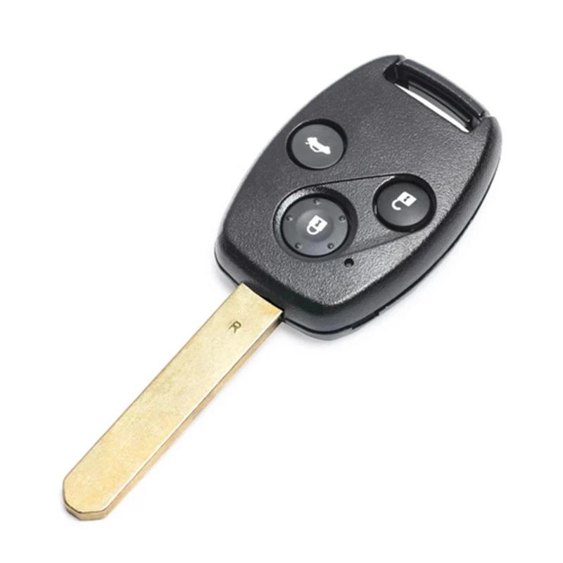 KEYECU 2/3 boutons 433MHz ID48 ID46 8E puce pour Honda Accord 2003 2004 2005 CR-V 2005 2006 Civic té