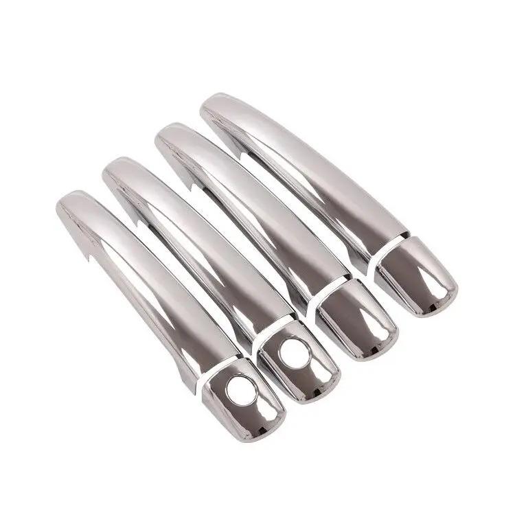 Couvercle de poignée de porte chromé, garniture de style, accessoires automobiles, pour Peugeot 208 