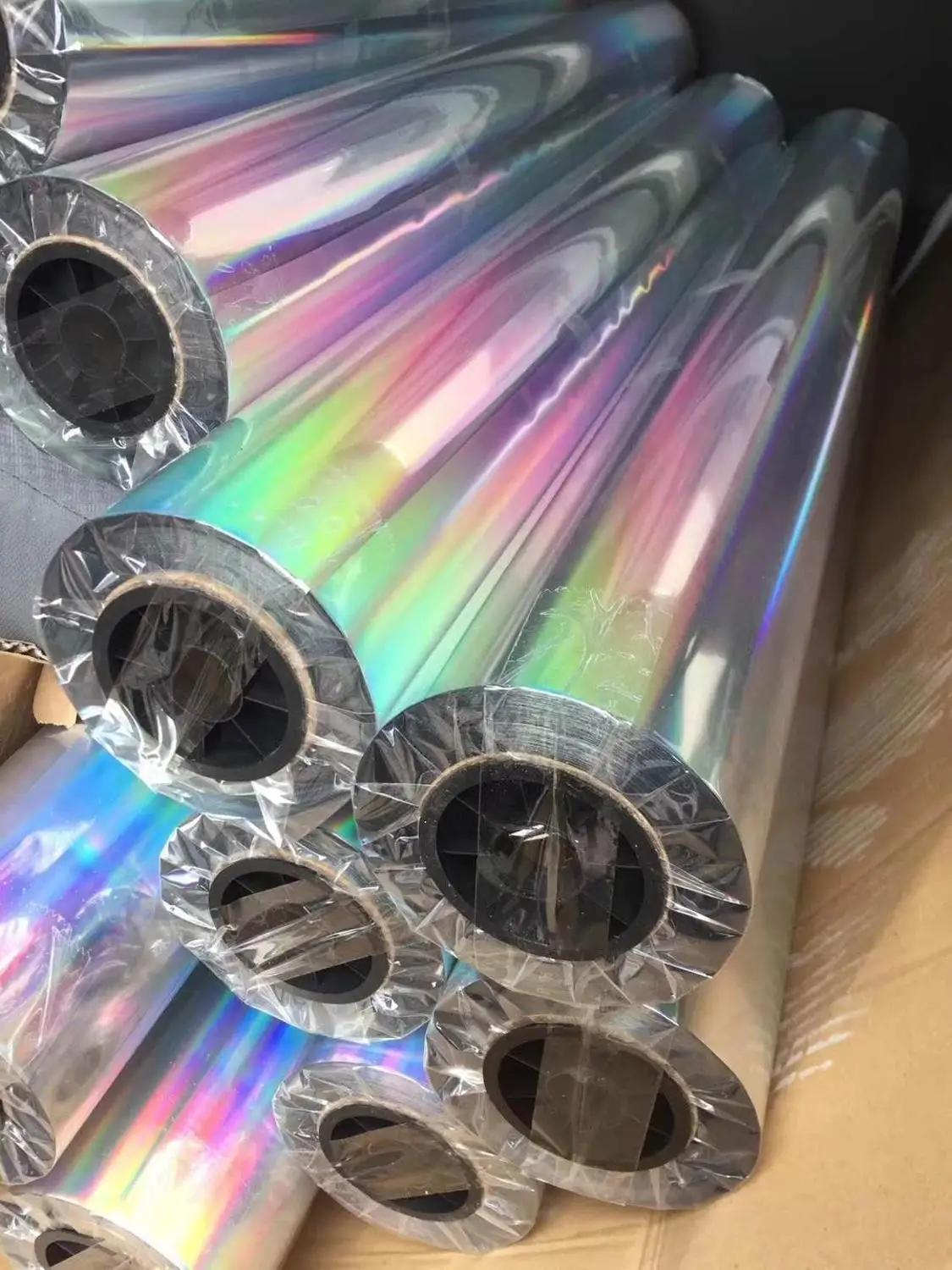 CheoNet 30,5 cm x 500 cm arc-en-ciel adhésif vinyle Laser coloré voiture Film Permanent vinyle brico