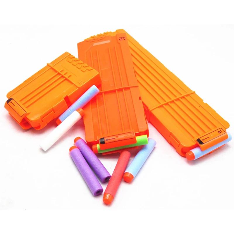 7.2 cm 100 pièces pour Nerf balles souples fléchettes tête ronde recharge éponge fléchettes enfants 