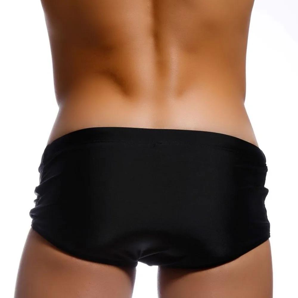 Nouveaux hommes couleur unie maillots de bain shorts de plage marque maillots de bain hommes boxer s