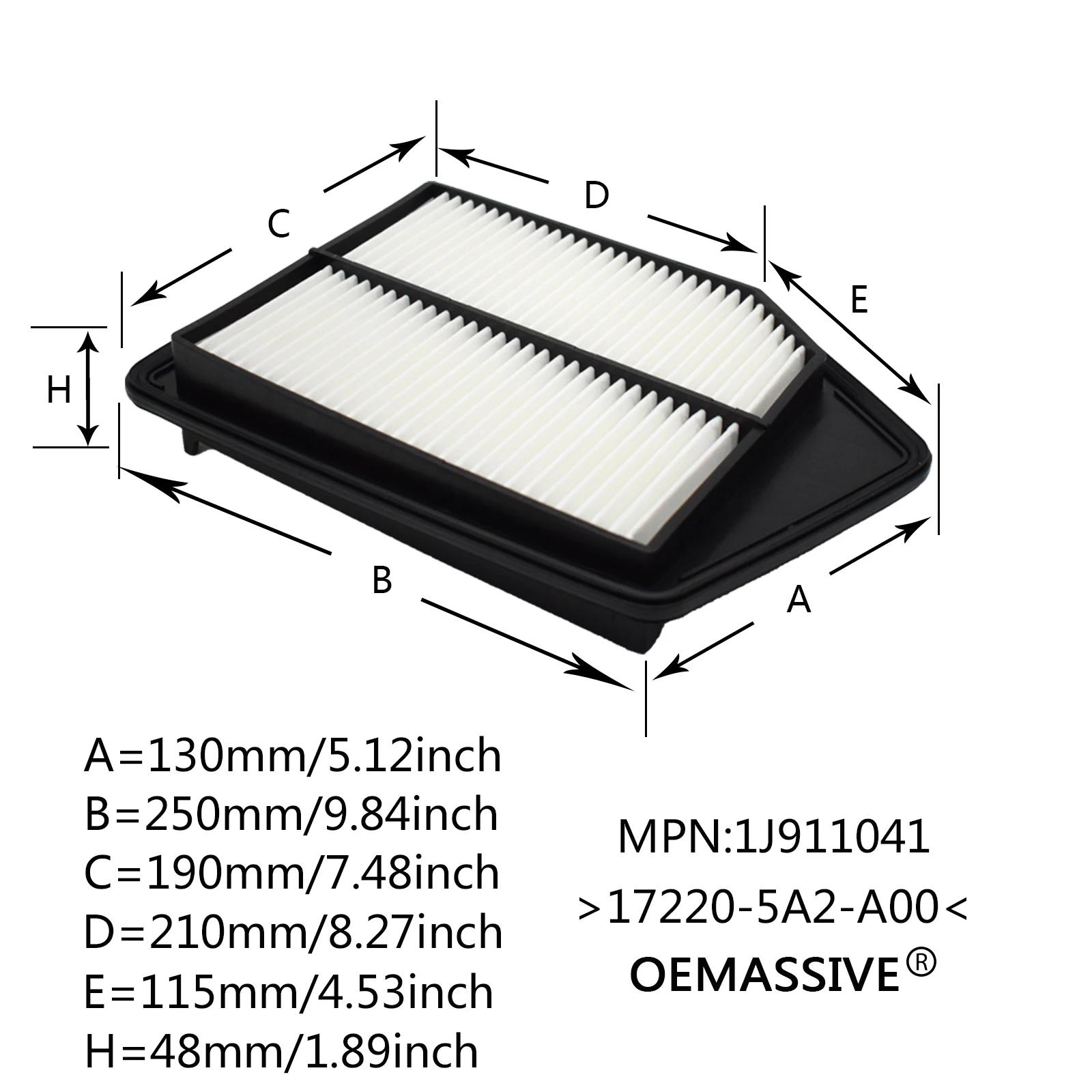 Filtre à air de moteur de voiture pour Honda Accord, nettoyeur d'accessoires automobiles, Acura TLX,