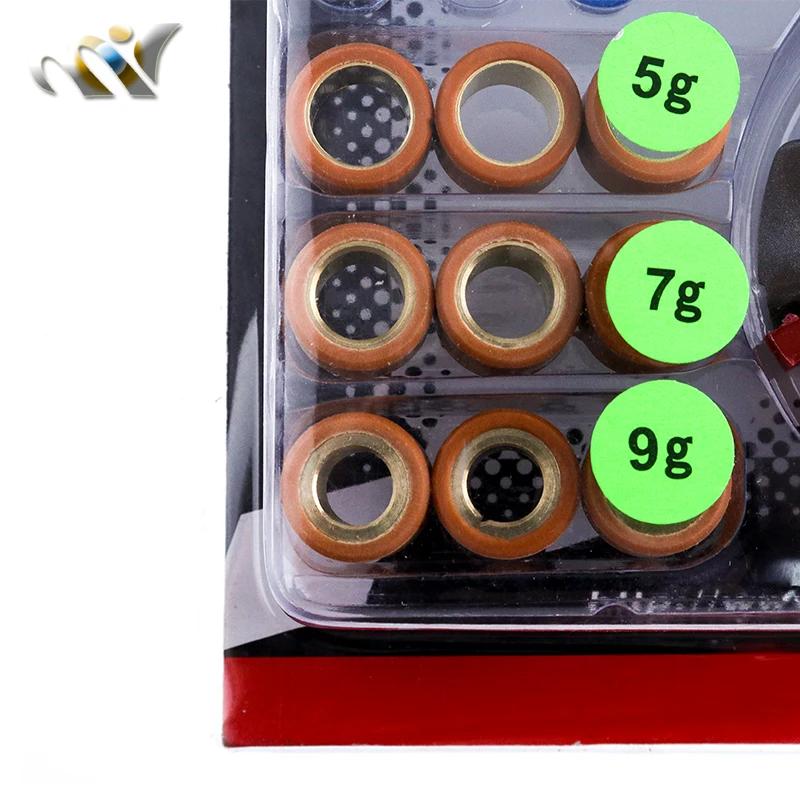 Kit Variateur KOSO avec Galets et Poulie d'entraînement pour Scooter, Cyclomoteur et VTT GY6 50cc 13