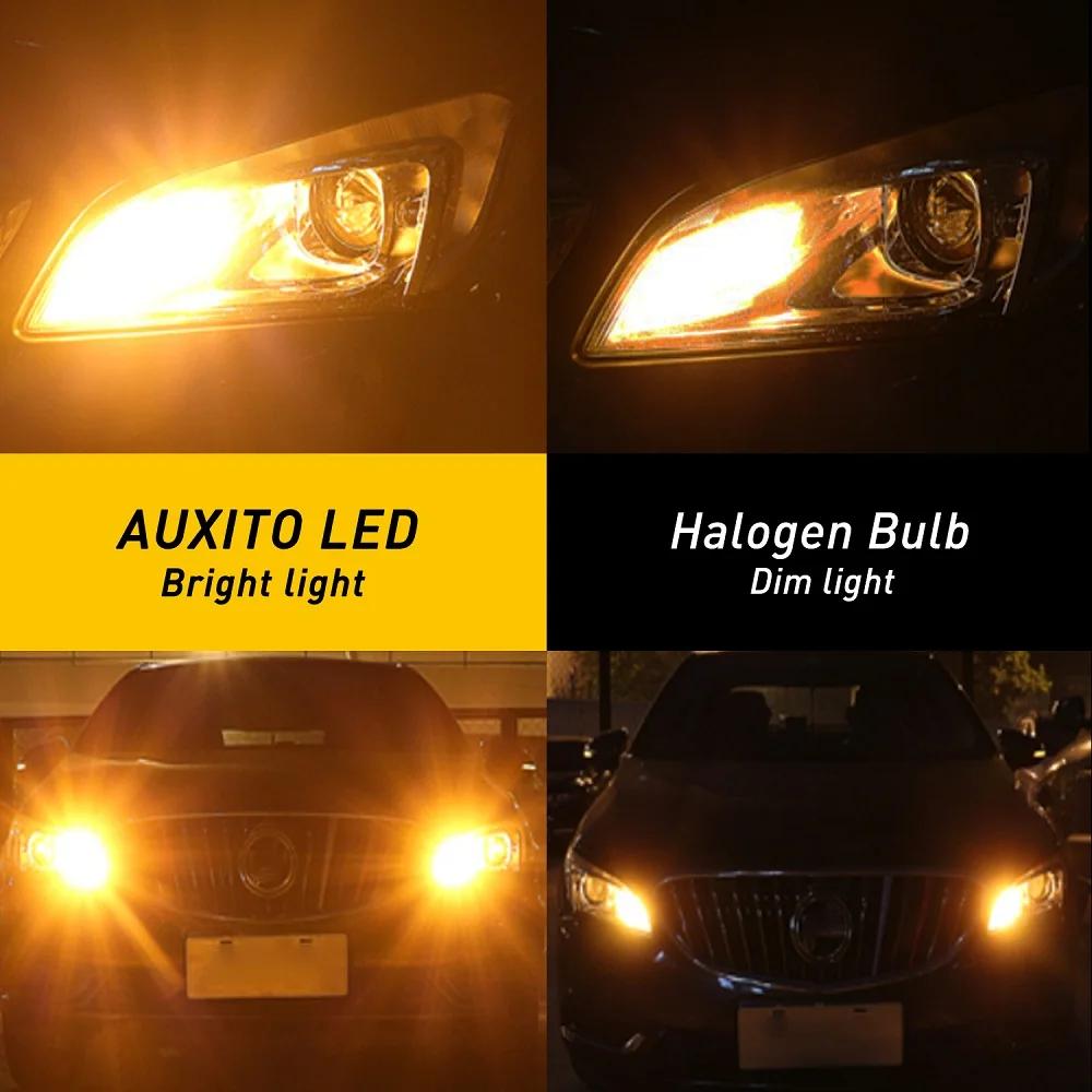 AUXITO 2 pièces BAU15S PY21W LED Canbus 1156 BA15S P21W T20 7440 ampoule LED sans erreur voiture cli