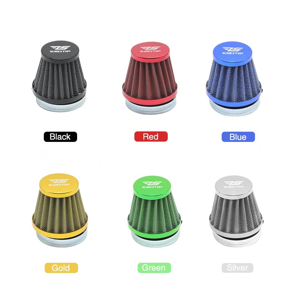 ZSDTRP-Filtre à air à pince universel pour carburateur de moto, nettoyeur conique d'entrée, 35mm 38m