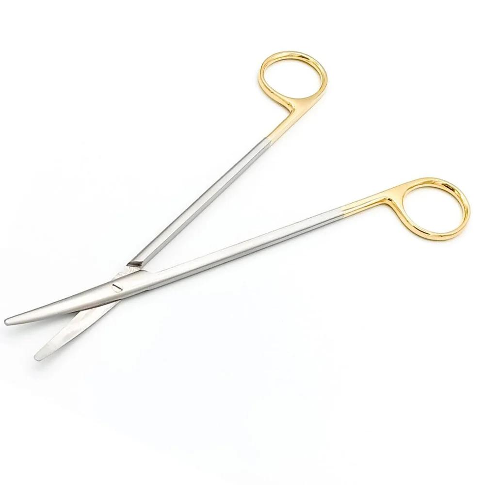 TC metzenbaum ciseaux courbé délicat coupe de tissu tonsil pointes étroites émoussées opération chir