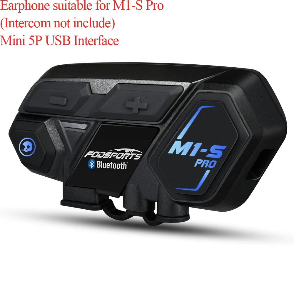 FodSports – pièces d'interphone pour casque de moto, accessoires M1S Pro, casque sans fil Bluetooth,