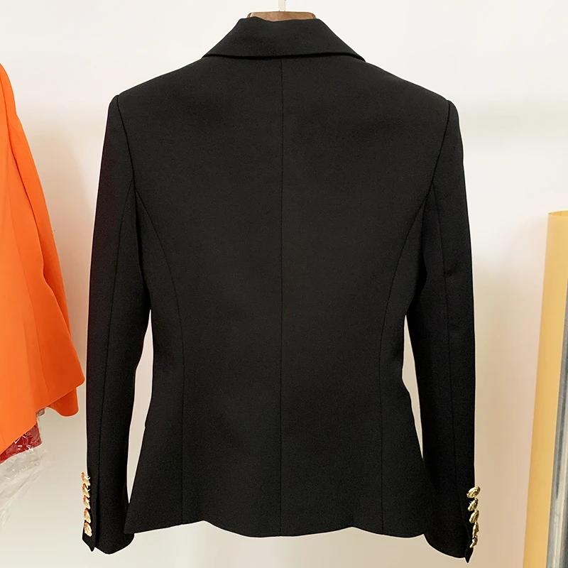 Veste de créateur de haute qualité, nouvelle mode 2026, veste classique pour femmes, double boutonna