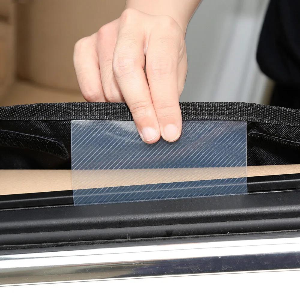 Couverture de porte de voiture pour chien, 2 pièces/paquet, tapis de Protection imperméable en tissu