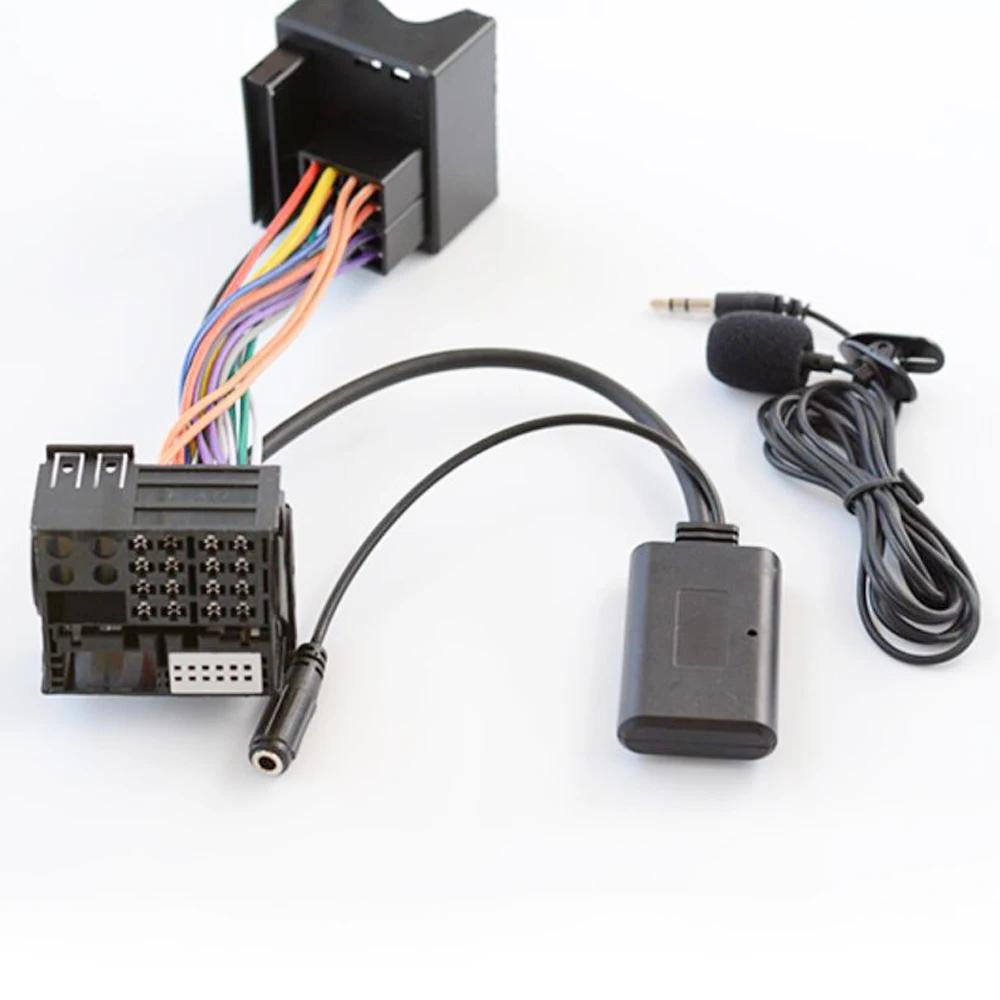 Adaptateur audio Bluetooth 5.0 entrée AUX pour BMW, E60, E61, E63, E64, E87, E88, E81, E82, E90, E91