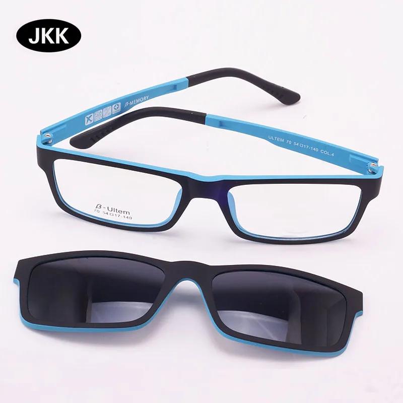Lunettes de soleil ultra-légères à clip magnétique, monture de myopie, lunettes polarisées, lunettes