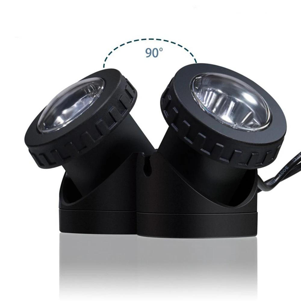 Lampes solaires imperméables, décoration de piscine Submersible pour jardin extérieur, lampe de pays