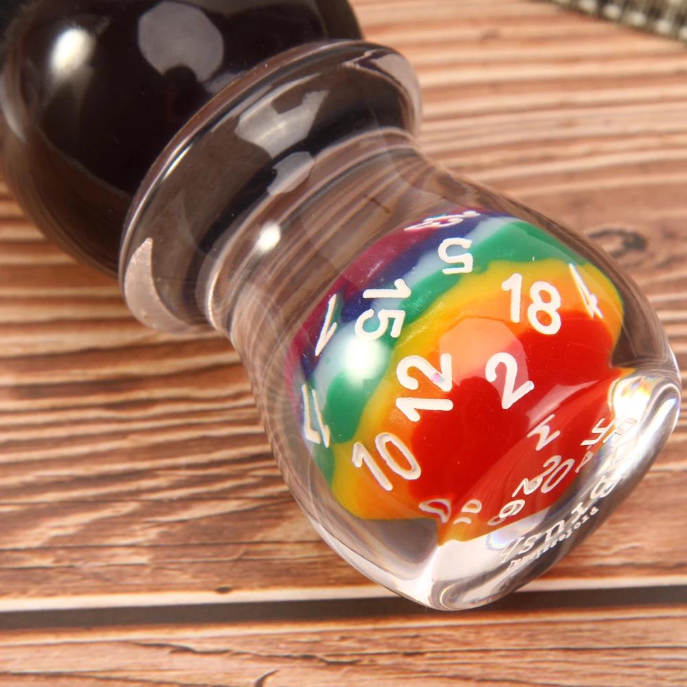 YAQI 26mm Chanceux Dés Smoking Mens Blaireau