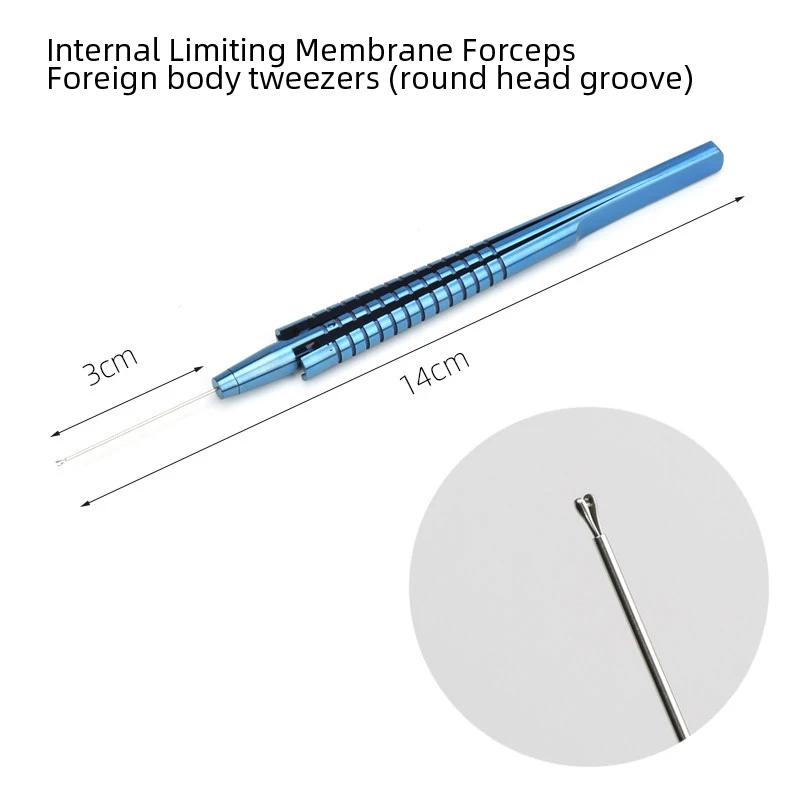 Appareil de microchirurgie ophtalmique, capsule rétinienne, pince intraoculaire
