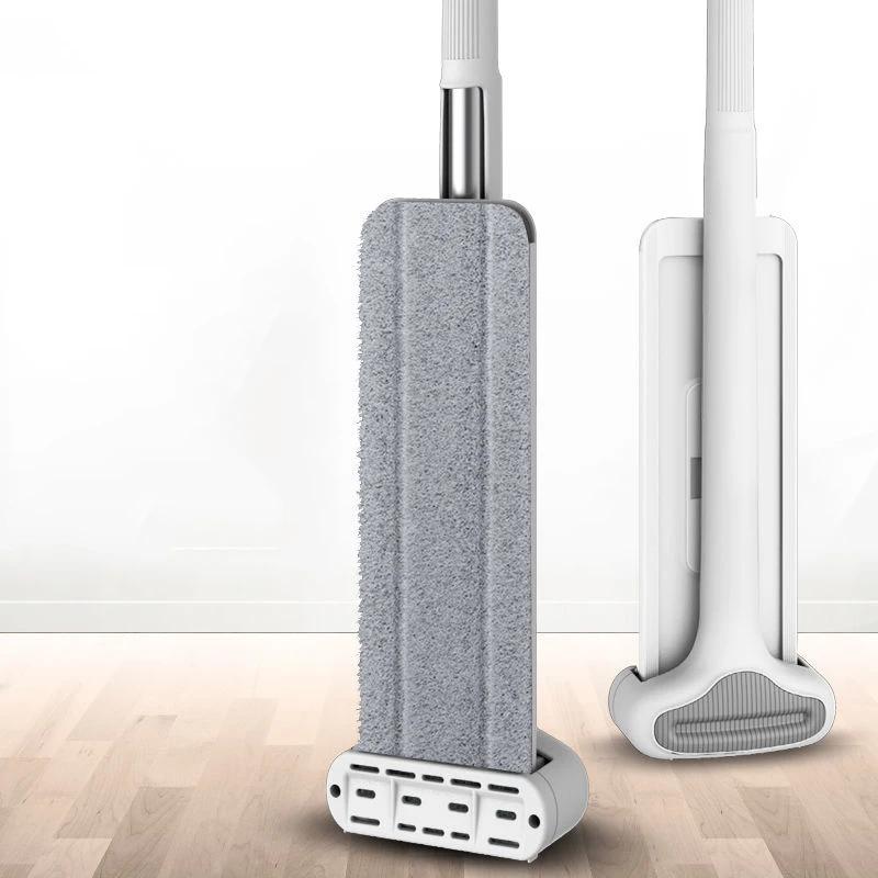 Mmagic – serpillière pour le lavage des sols, nettoyage de la serpillière à rotation plate, seau de 