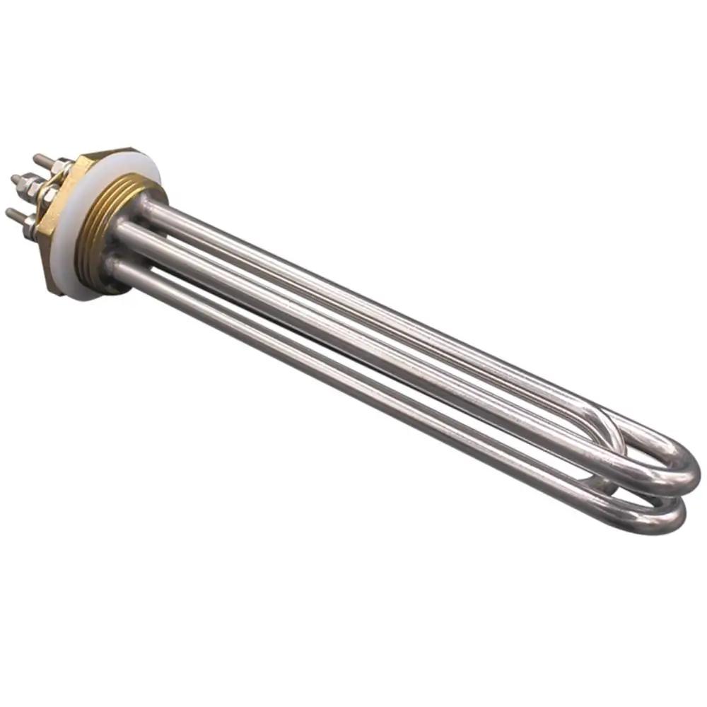 DERKm D-Chauffe-eau à immersion tubulaire, filetage Chr32, 152, 24V, 48V, 36V DC, 600W, 900W, 1200W,