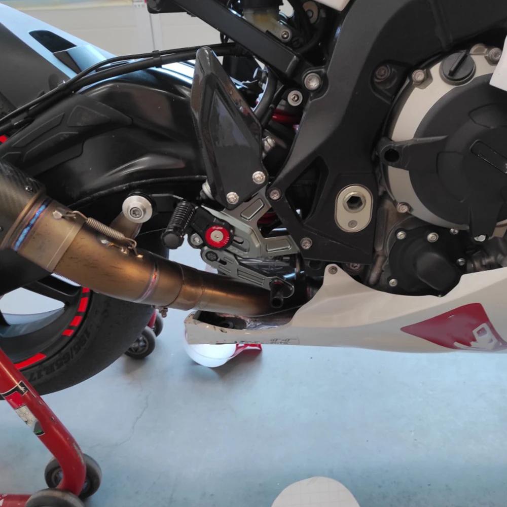 Repose-pieds réglables en fibre de carbone pour moto BMW S1000RR S 1000 RR 2015-2018