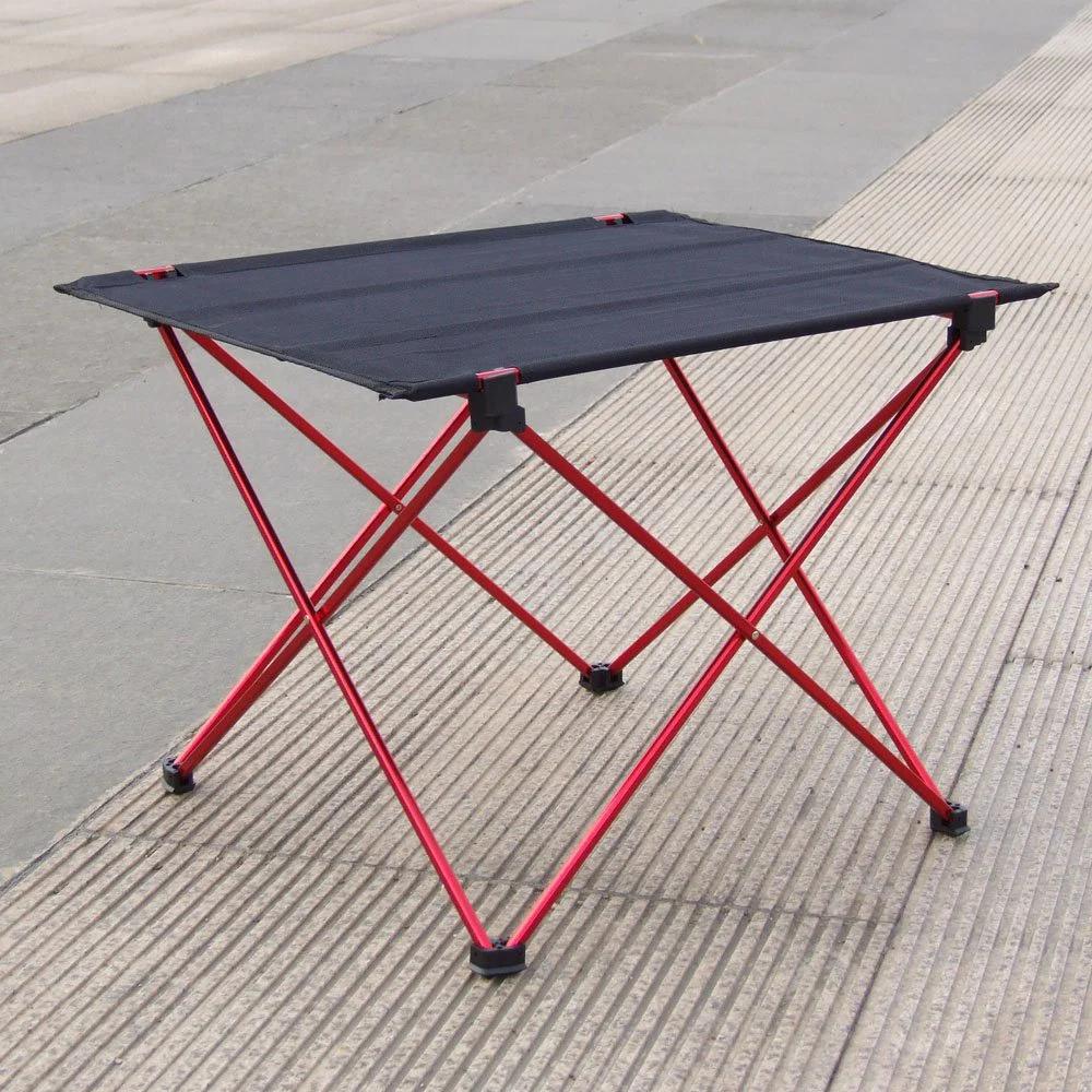 Table pliable Portable, mobilier d'extérieur de Camping, lit d'ordinateur, pique-nique, bureau plian