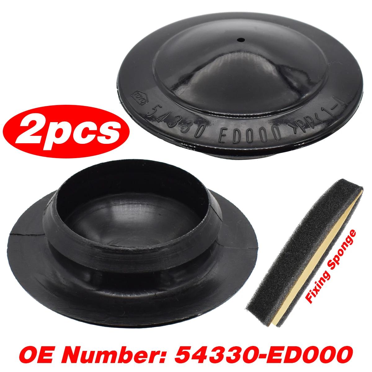 2 capuchons de Suspension, couvercle de montage de jambe de force de choc 54330ED000 pour Nissan x-t
