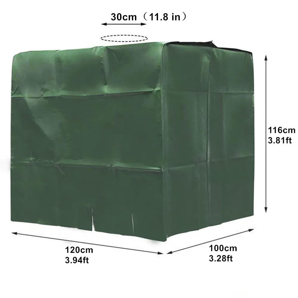Couverture de réservoir d'eau professionnelle IBC de 1000 litres, meubles de jardin d'extérieur, imp