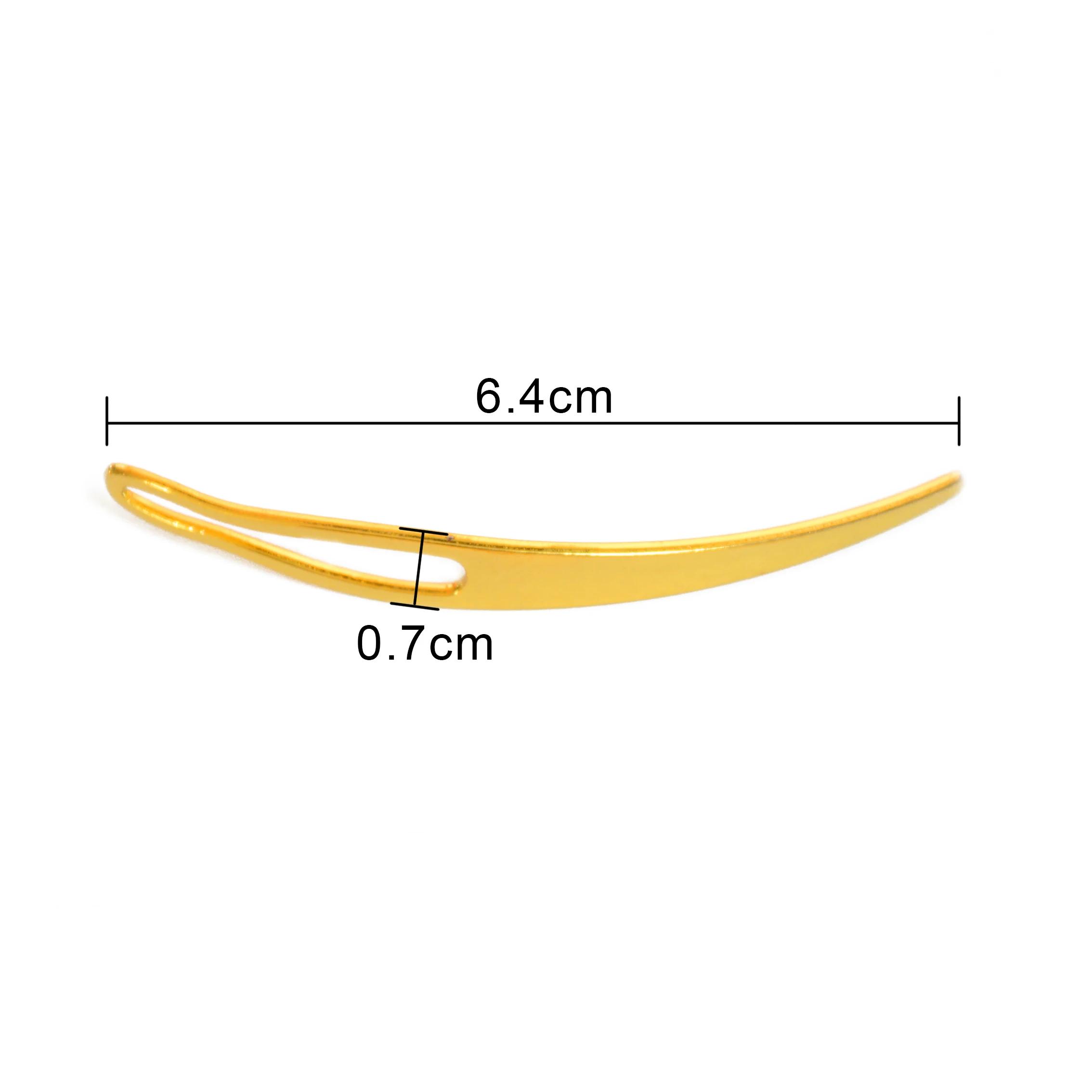 Aiguilles de verrouillage pour Dreadlocks, 2 pièces, aiguille pour perruque au Crochet, aiguille pou