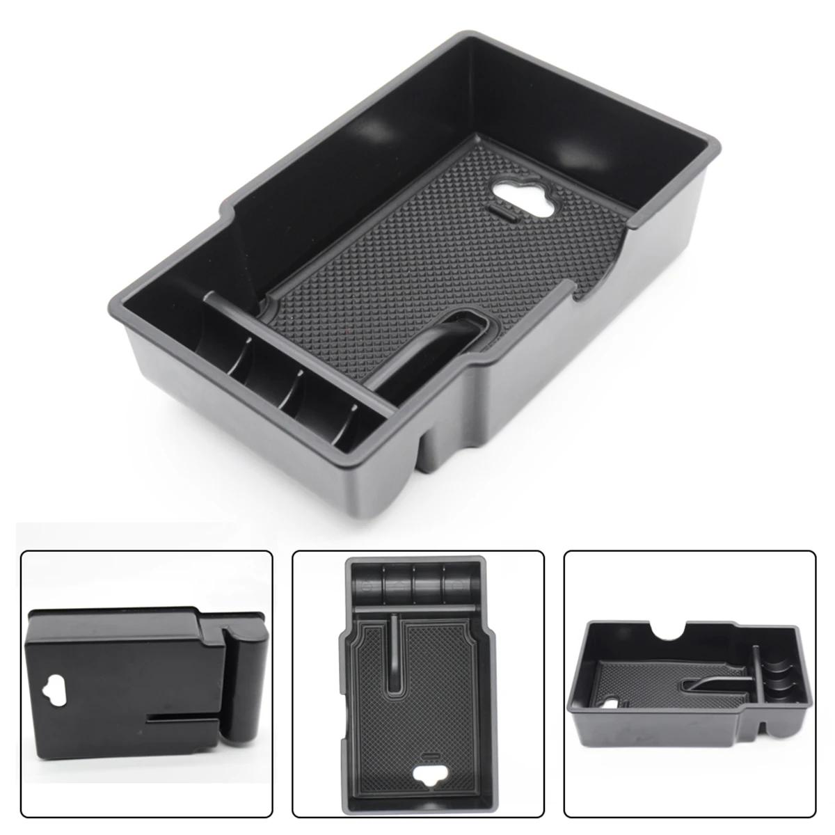 Pour Fiat 500X accoudoir boîte de rangement Console centrale organisateur conteneur plateau gant cas