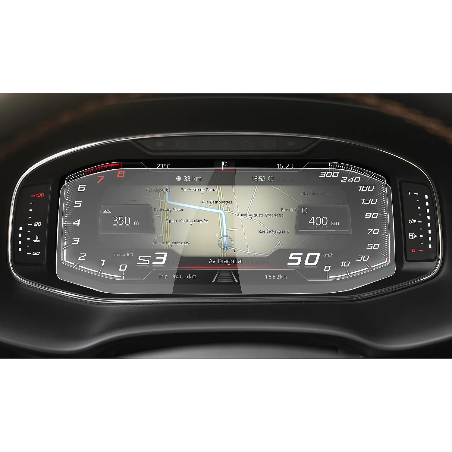 RUIYA pour Seat CUPRA Ateca/Leon/Tarraco/Arona/Ibiza/Cupra Formentor Protecteur d'écran d'instrument