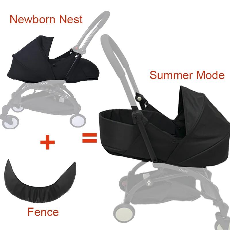 Accessoires de poussette 0 +, Pack pour nouveau-né, panier de couchage adapté à YOYO/YOYO2/YOYA 0-6M