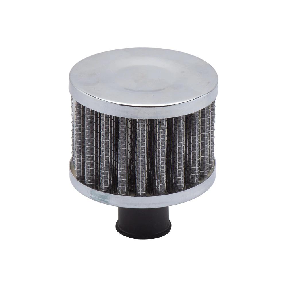 Interface universelle filtre à Air moto ID 18mm argent cône de voiture filtre d'admission d'air froi