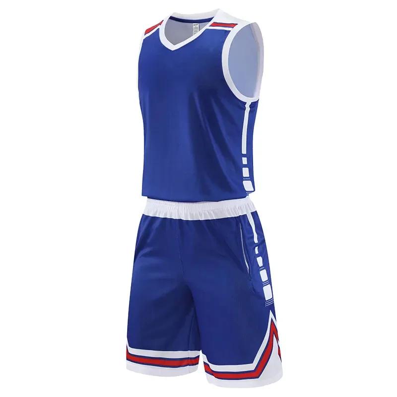 Combinaisons de basket-ball sportives, chemises de sport de course en plein air, short en Y, fitness
