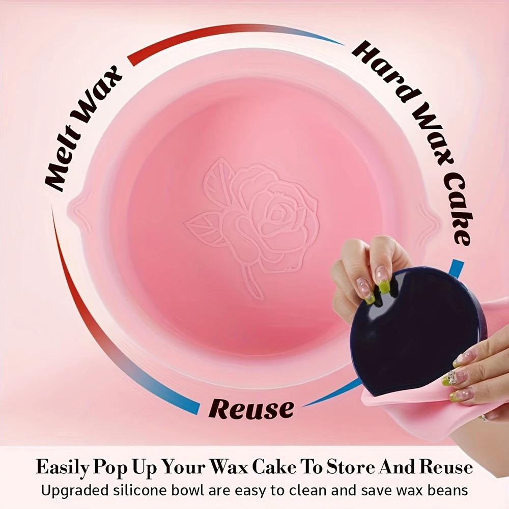 Ensemble d'accessoires d'épilation en Silicone pour femmes, sans alcool, idéal pour le visage et le 