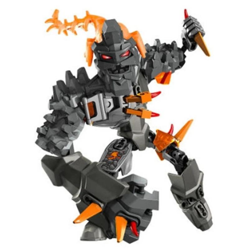 Blocs de construction Hero Factory Star Warrior Evo 2 en 1, combinaison robot Mech Bionicle, figurin
