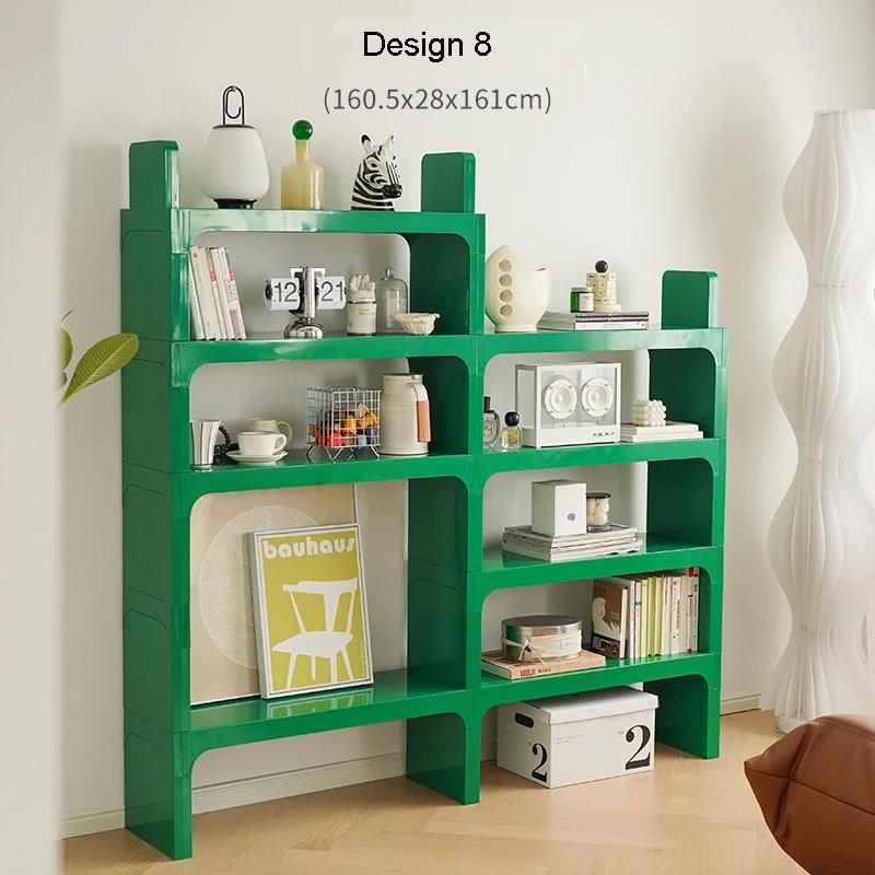 Tech-Étagère de Rangement Modulaire en Plastique ABS, Meuble de Bricolage, Bibliothèque, Taille Pers
