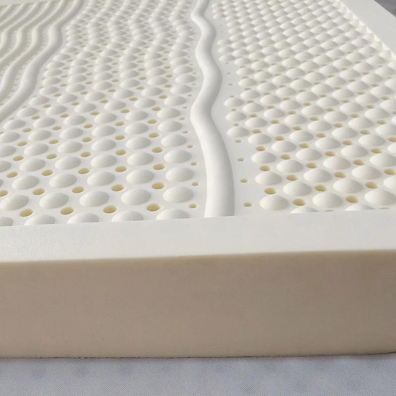 Matelas en latex 100% naturel avec housse, matelas en caoutchouc pur, importé, lit de 1.8m, tapis de