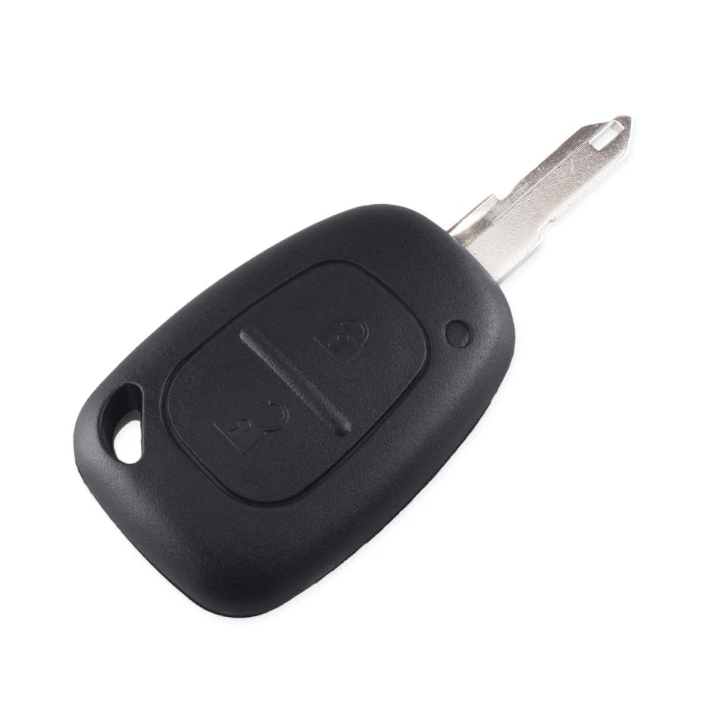 KEYYOU – Clé Télécommande à 2 Boutons pour Renault, Contrôleur de Circulation Vivaro Movano Kangoo, 