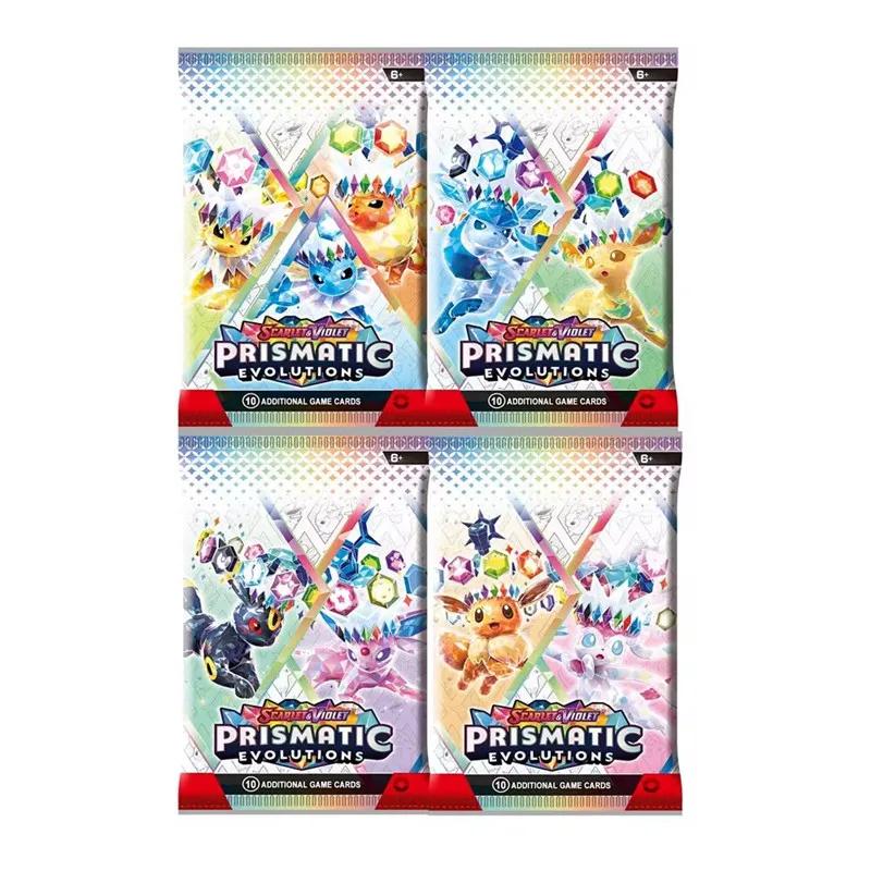 360 cartes Pokémon Prismatic Evolutions PHANTASMAL FLAMES Scarlet Violet 151 Black Bolt Booster Batt