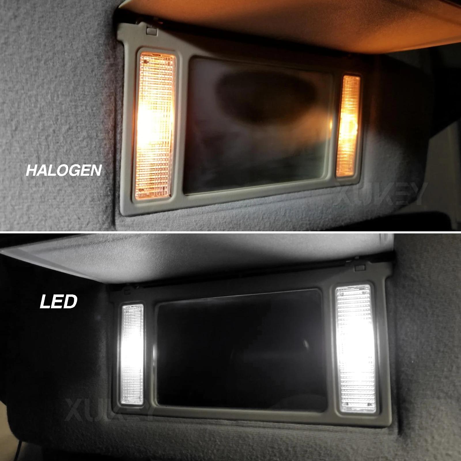 Ampoule LED feston 4x28mm 29mm 6614F, blanche, Super brillante, 6612F 6641, 6000k, pour miroir de va