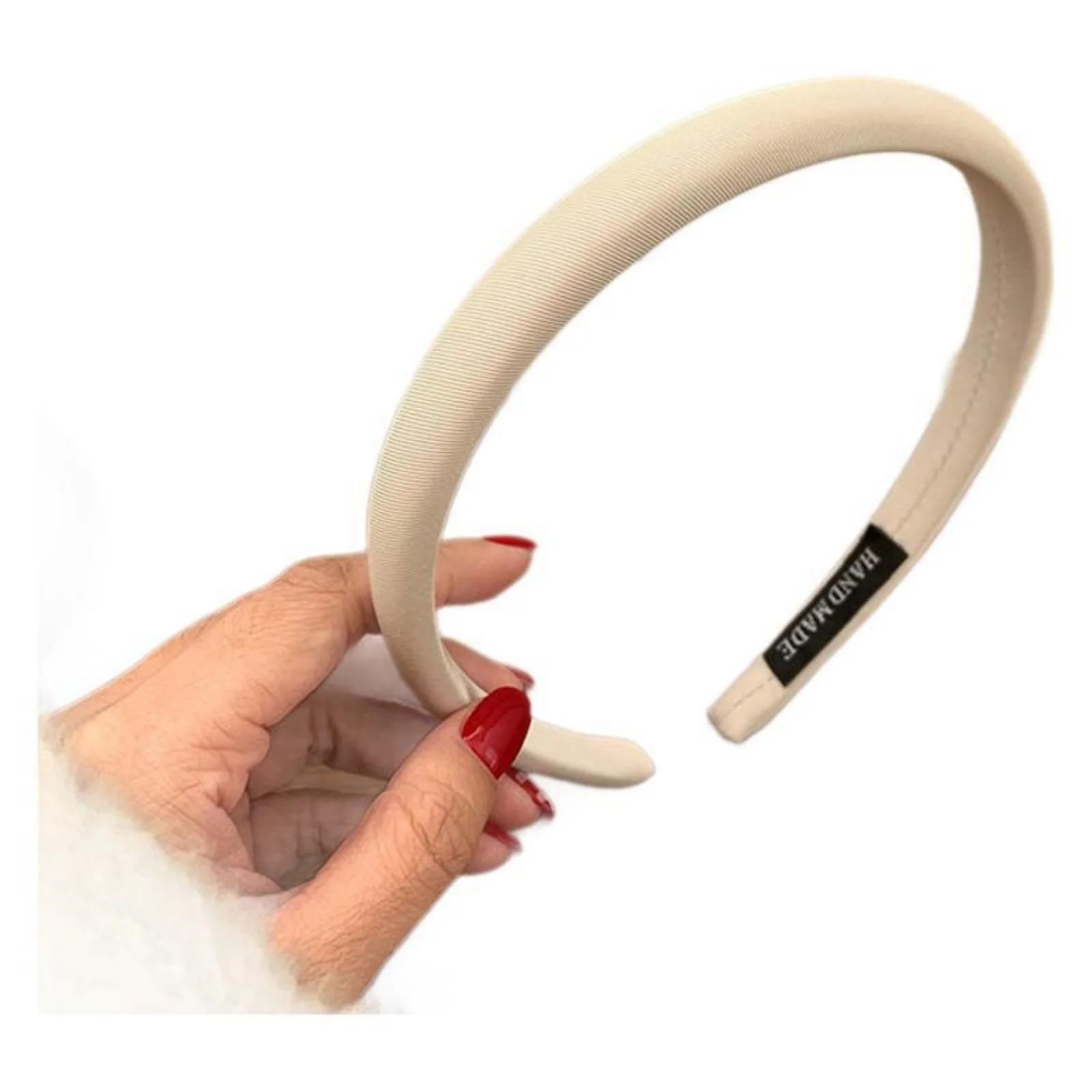 Bandeaux rétro de Style coréen, cerceaux pour cheveux fins et solides, vin-rouge, accessoires pour c
