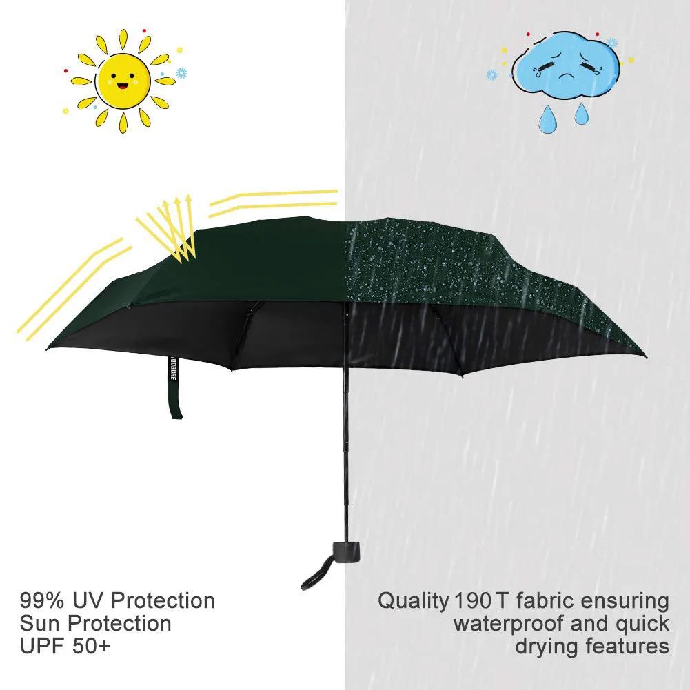 Petit Mini parapluie UV pour femmes, léger, Compact, de voyage, Parasol Portable, pour l'extérieur, 