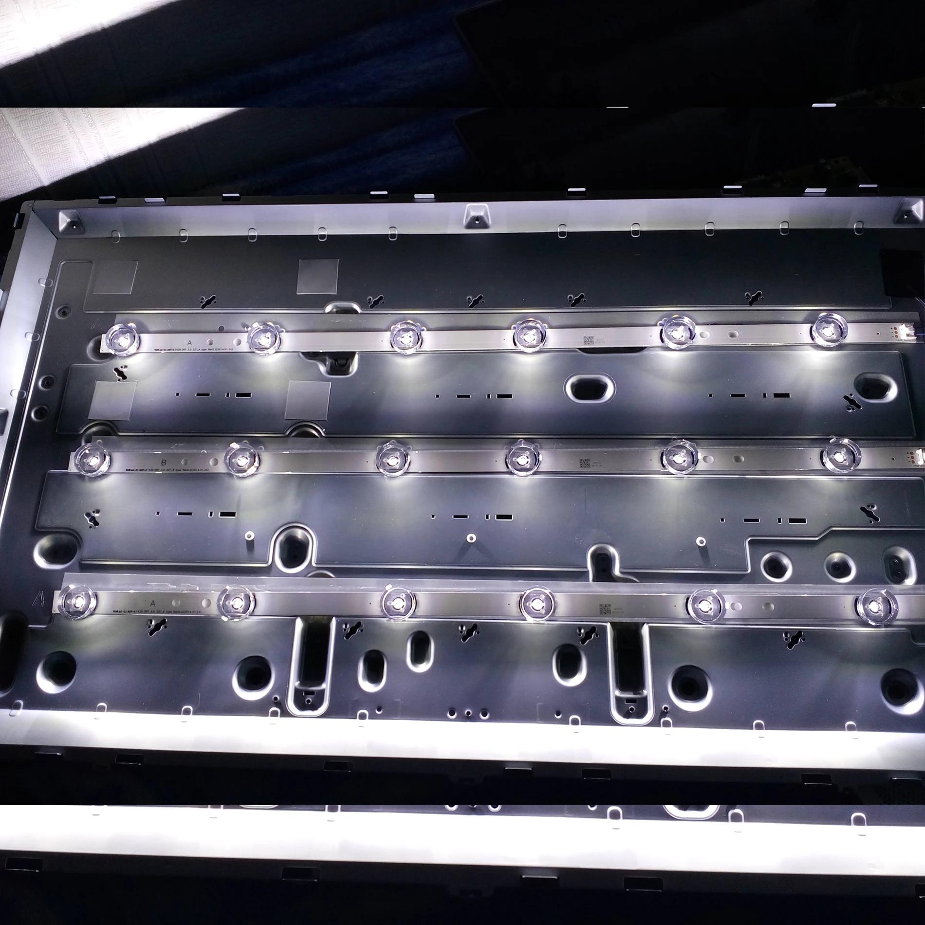 3 pièces LED Bande Pour 32 "LC320DUE 32LF5800 32LB5610 32LB550B 32LB561 32LB572 32LB570 32LB550 32LB
