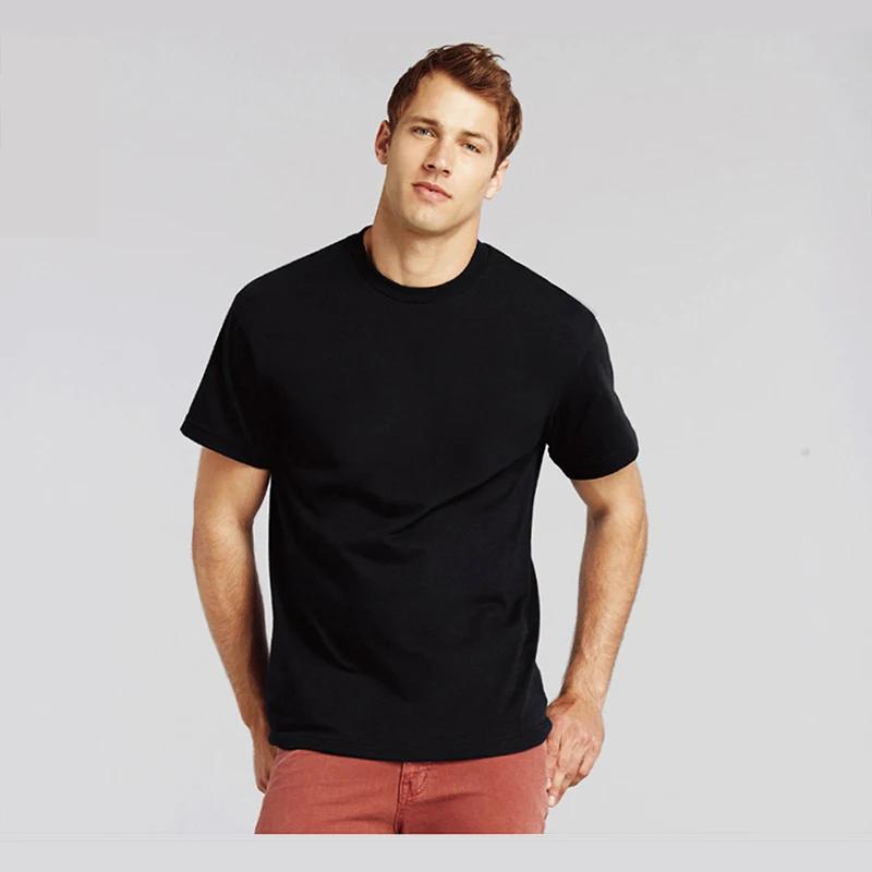 Gildan-T-Shirt à manches courtes pour homme, 100% coton, résistant, confortable et respirant, vêteme