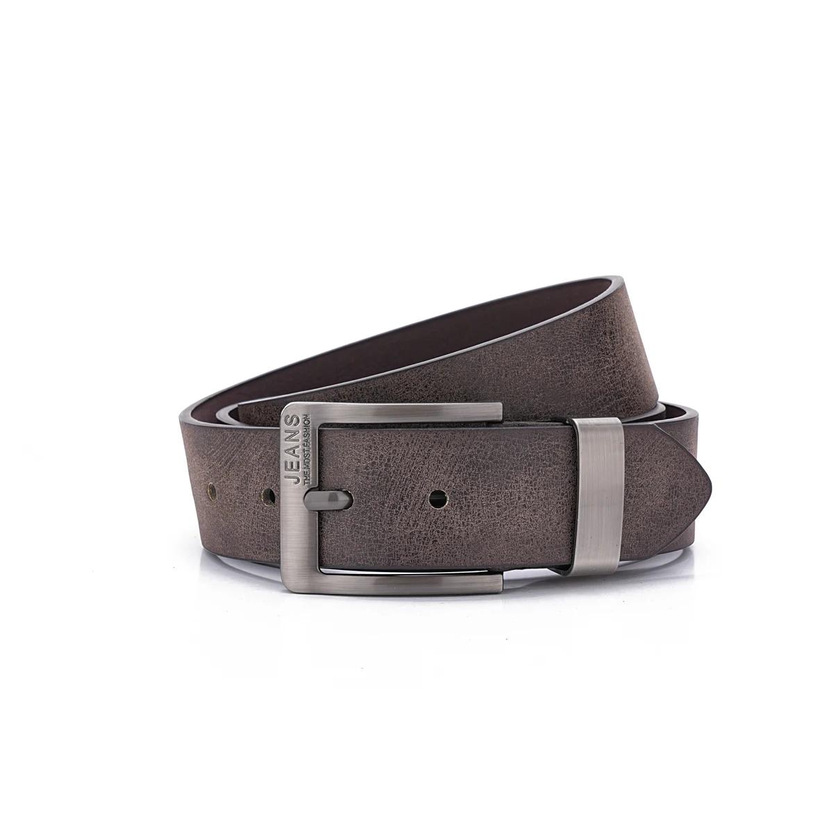 Une ceinture rétro décontractée pour hommes et femmes, style occidental! Ceinture en cuir PU avec bo
