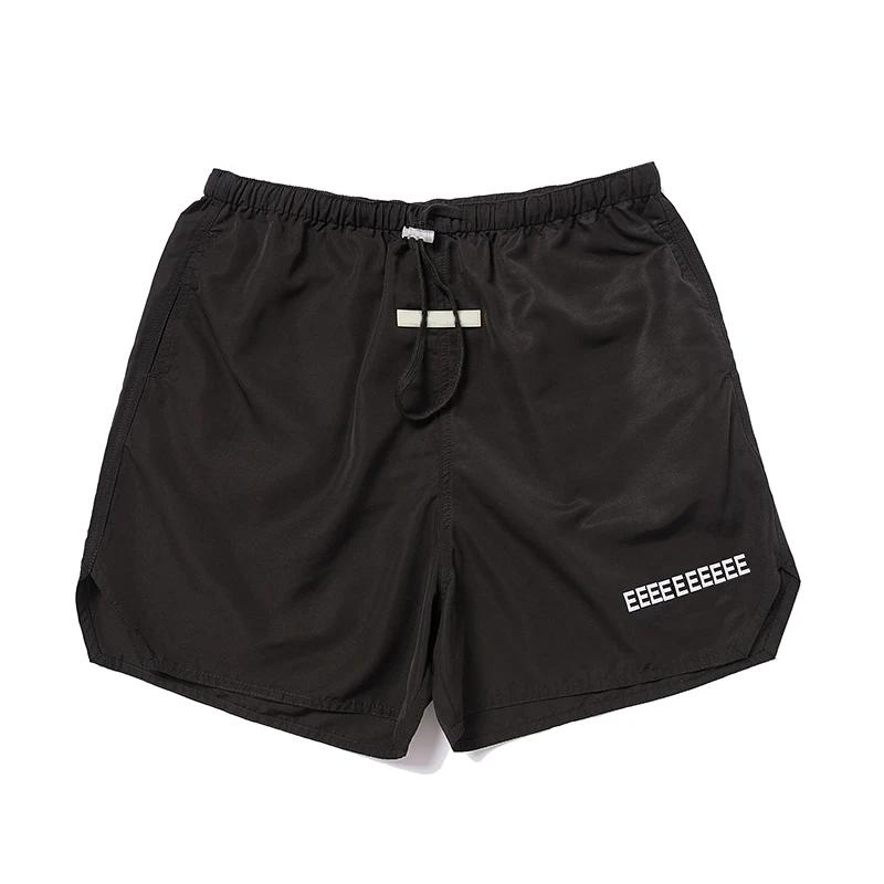 Shorts d'été 2020, sixième collection, imprimé lettres, shorts en coton pour hommes, shorts à cordon